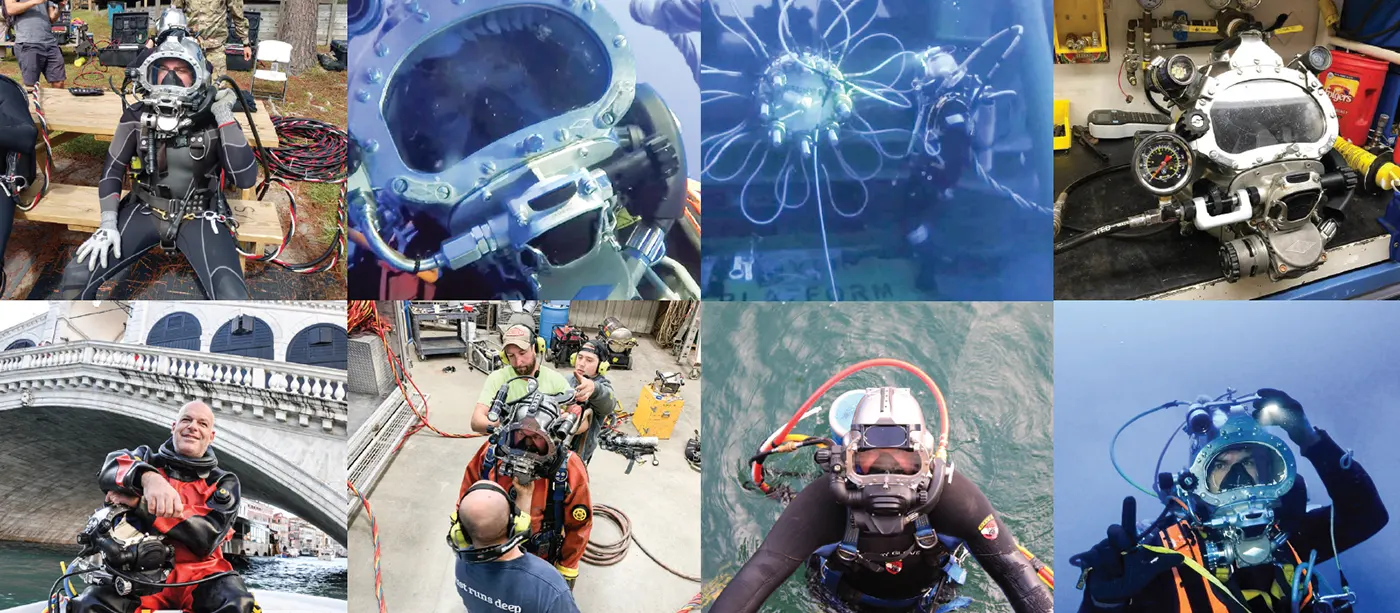 kirby morgan dive equipment