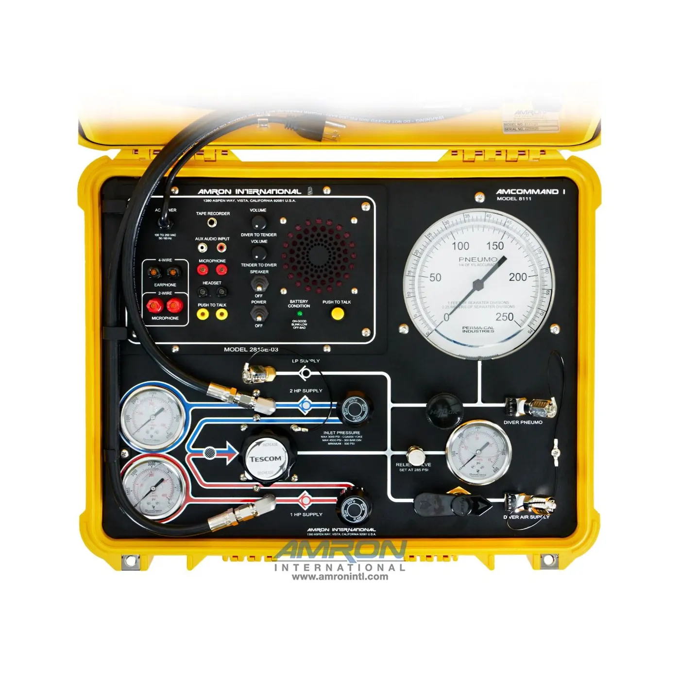 Amron One-Diver Air Control & Communication System