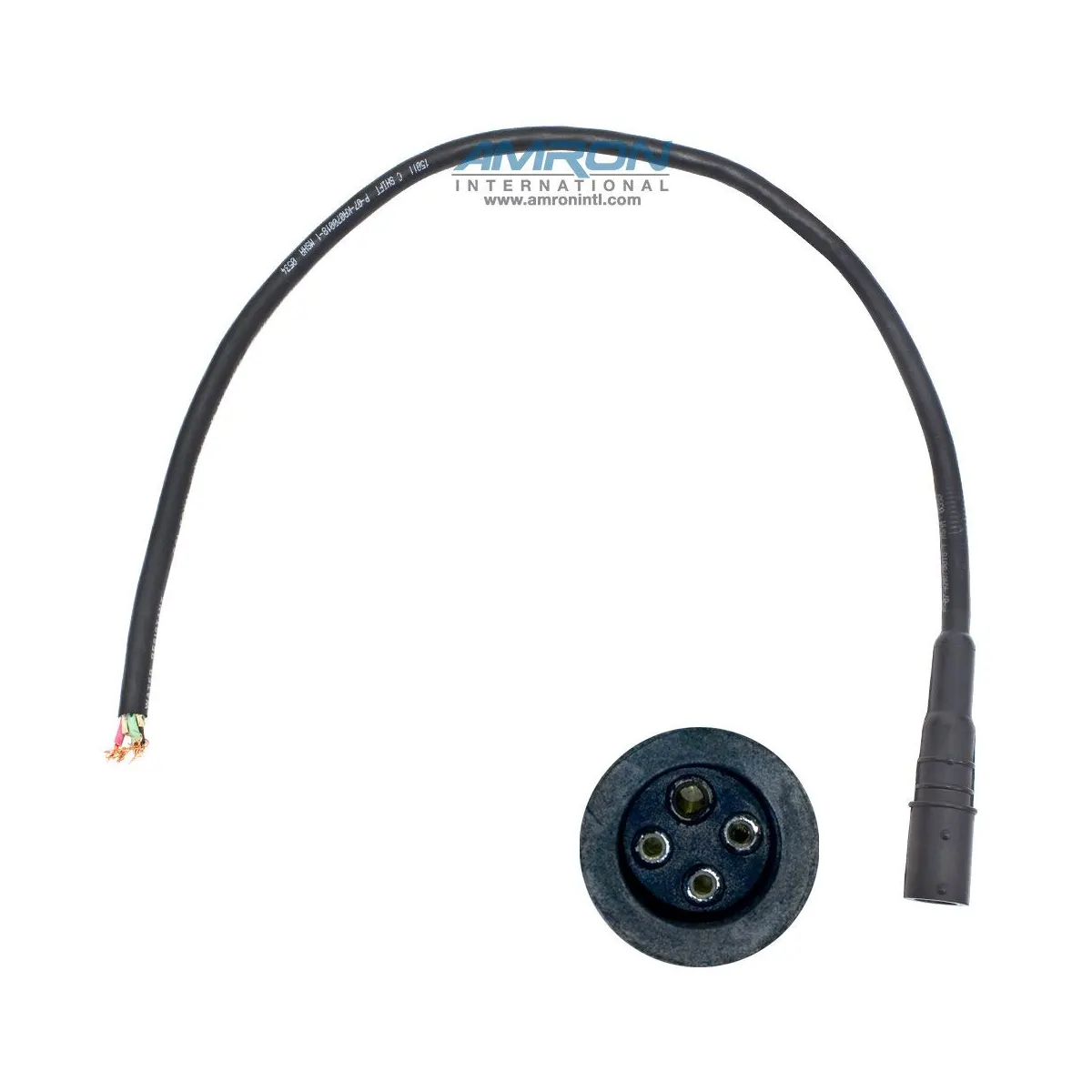 In-Line Rubber Molded Connector - 4 Socket Female